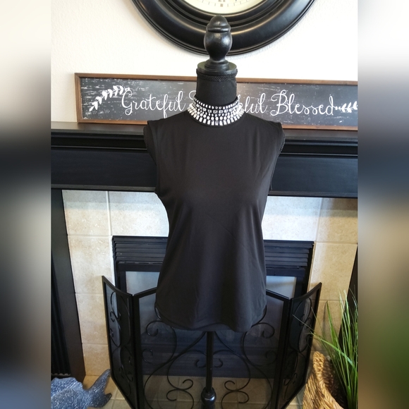 Jason Wu Tops - Jason Wu Elegant Black Sleeveless Top